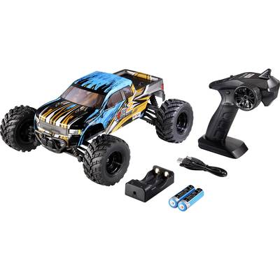 Reely CORE Z Brushed 1:10 XS RC Einsteiger Modellauto Elektro Monstertruck Allradantrieb (4WD) RtR 2,4 GHz inkl. Akku un-5