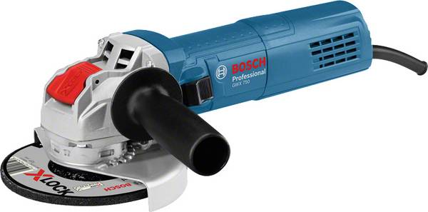 Bosch GWX 750-115 Professional Winkelschleifer 750 W 115 mm ( 06017C9000 ) X-LOCK