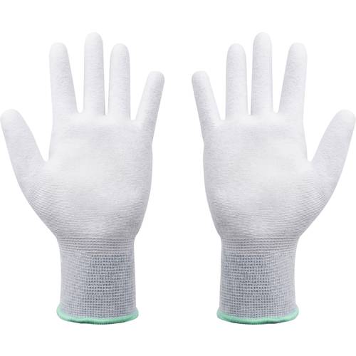 Quadrios ESD-Handschuh Kleider-Größe: S Polyamid, Polyurethan