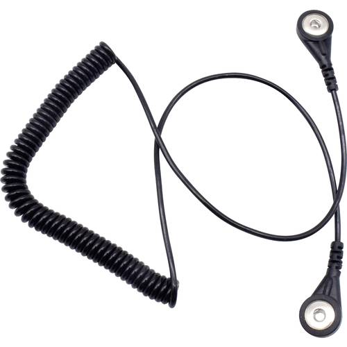 Quadrios ESD-Erdungskabel 1.80 m Druckknopf 4 mm