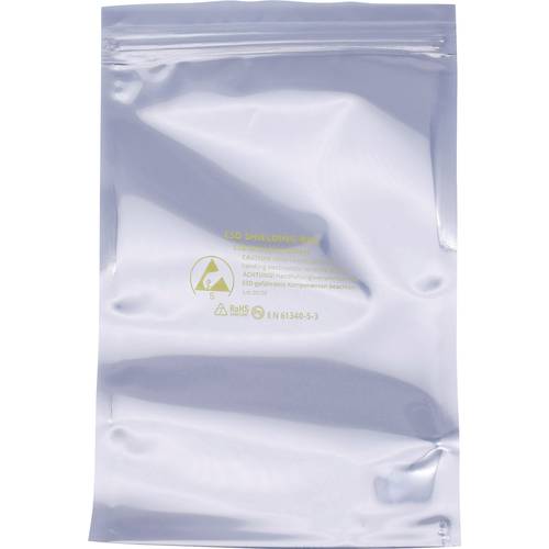 Thumbnail - Quadrios ESD-Beutel (L x B) 127 mm x 203 mm abschirmend ESD-Kennbuchstabe S 10 St.