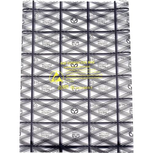 Thumbnail - Quadrios ESD-Beutel (L x B) 127 mm x 203 mm leitfähig ESD-Kennbuchstabe C 10 St.