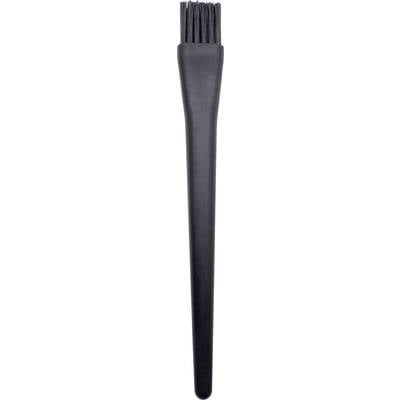 Schwarzer Pinsel mit Borsten, oft verwendet zum Auftragen von Haarfärbemitteln oder Friseurprodukten.