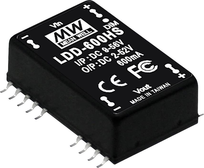 MEAN WELL LDD-300HS LED-Treiber Konstantstrom 300 mA 2 - 52 V/DC dimmbar 1 St.