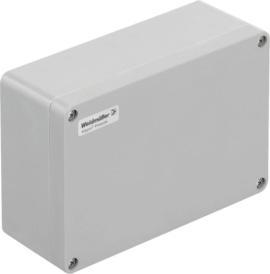 Weidmüller KLIPPON POK 162609 Gehäuse 260 x 160 x 90 Glasfaserverstärkter Polyester Grau 1 St.