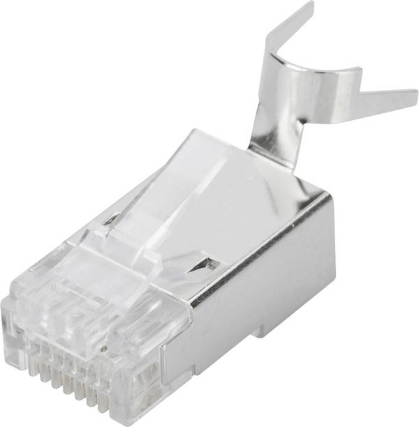 Digitus AK-219604 CAT 6A RJ45 Modular-Stecker, geschirmt AK-219604 Stecker, gerade Polzahl Sensoren 8P8C Mehrfarbig 1 St.