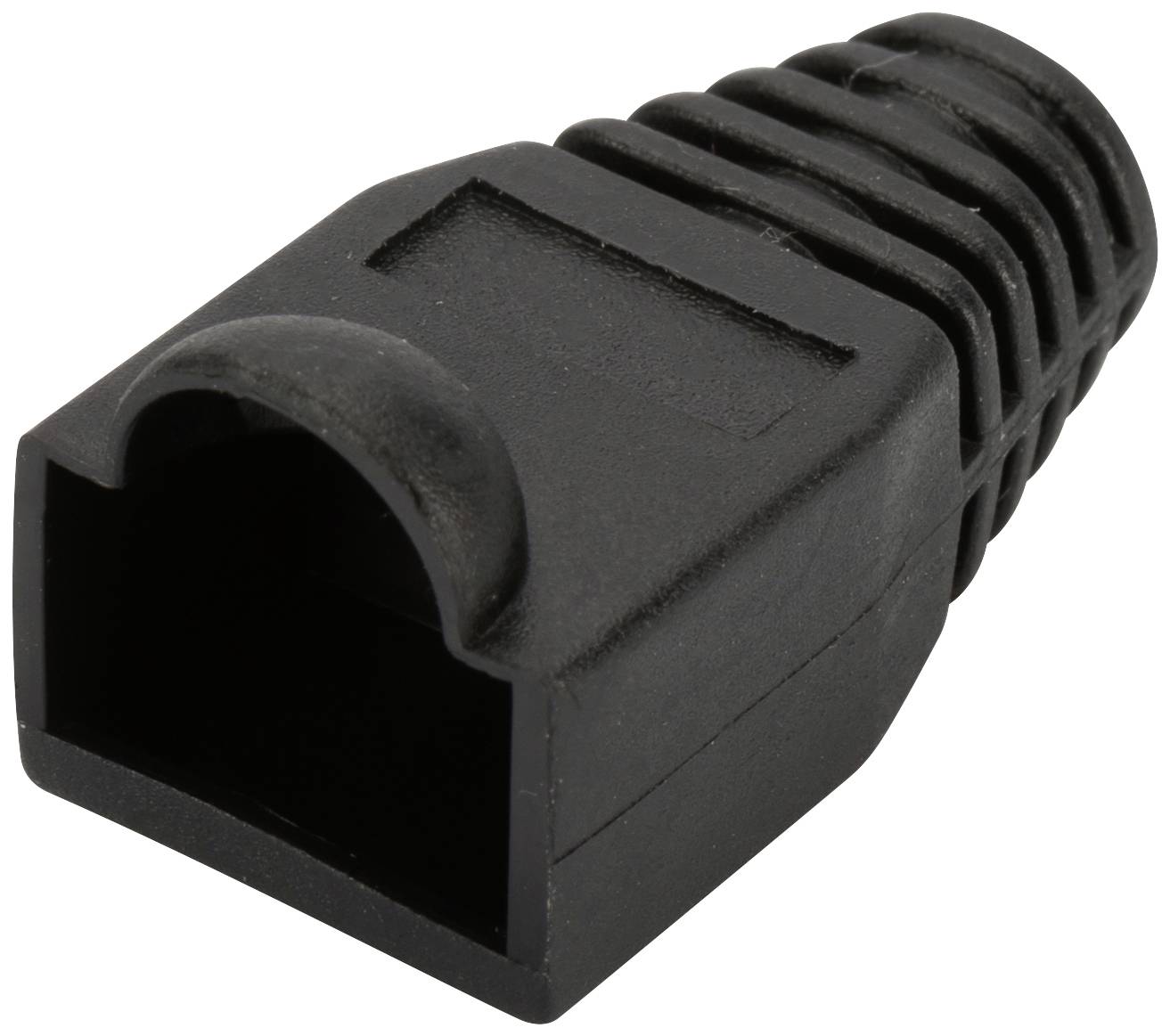 DIGITUS 100x Knickschutzhülle black für 8P8C RJ45 Modularstecker bulk