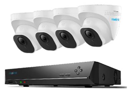 RLK8-520D4 rlk8d4 LAN IP-Überwachungskamera-Set 8-Kanal mit 4 Kameras 2560 x 1920 Pixel