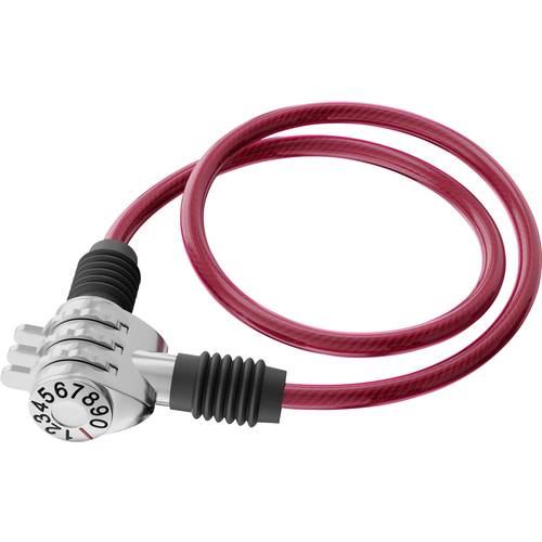 Basi ZR 301 Kabelschloss Rot Zahlenschloss