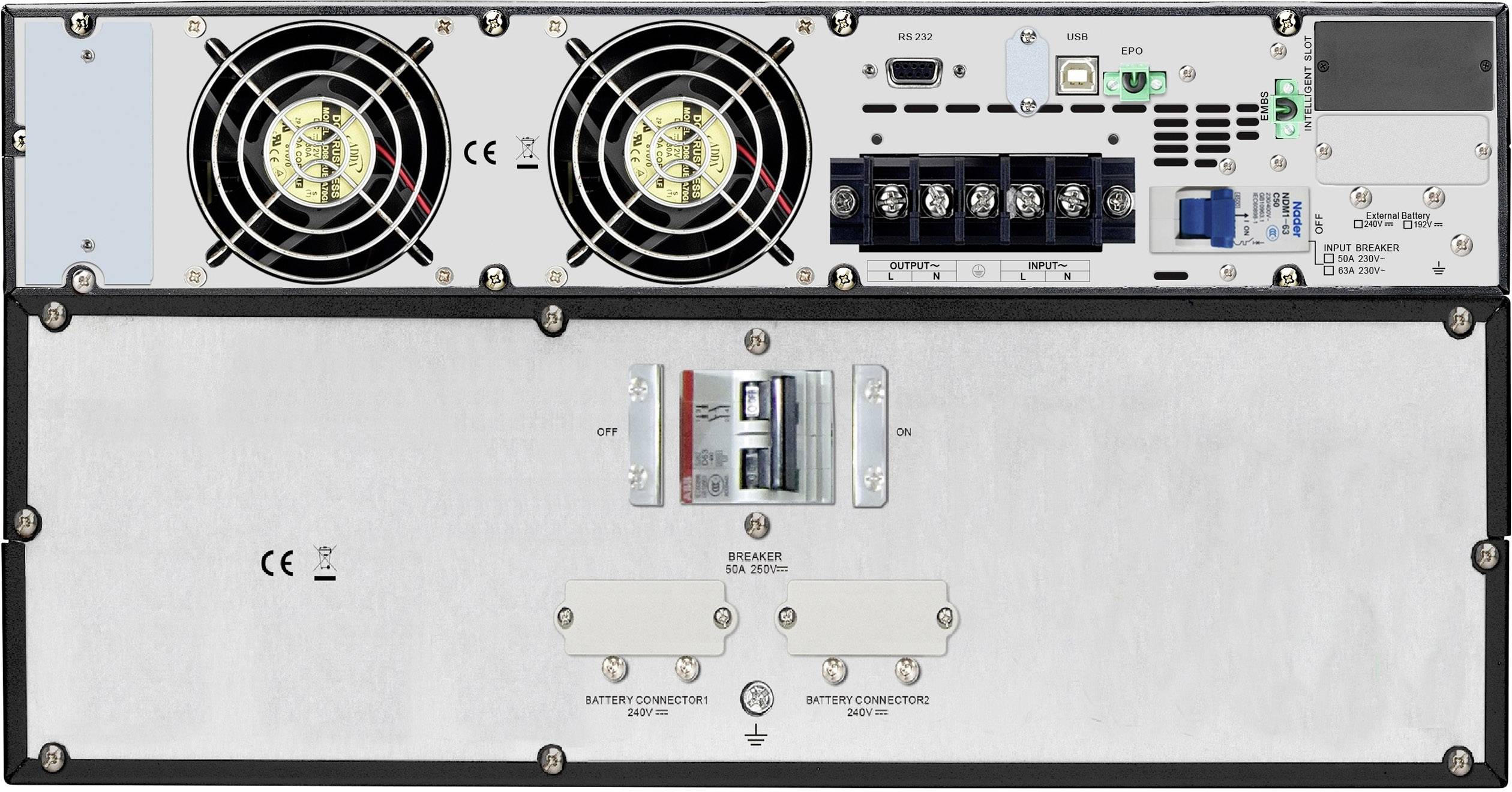 APC Smart-UPS C - USV (Rack - einbaufähig) - Wechselstrom 230 V-1
