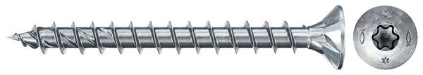 Fischer 670159 Power-Fast II Spanplattenschraube 4 mm 40 mm T-Profil    Stahl galvanisch verzinkt 200 St.