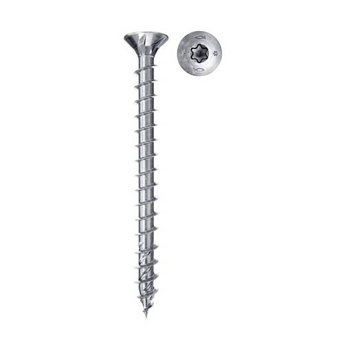 Thumbnail - Fischer 670264 Power-Fast II Spanplattenschraube 4.5 mm 50 mm T-Profil Stahl galvanisch verzinkt 200 St.