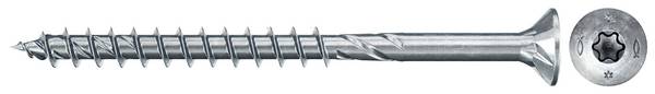 Fischer 670668 Power-Fast II Spanplattenschraube 4.5 mm 50 mm T-Profil Stahl galvanisch verzinkt 50 St.