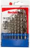 Fischer 536603 HSS-G HSS Metall-Spiralbohrer-Set 10teilig 1 mm, 2 mm, 3 mm, 4 mm, 5 mm, 6 mm, 7 mm, 8 mm, 9 mm, 10 mm DIN 338 1 Set