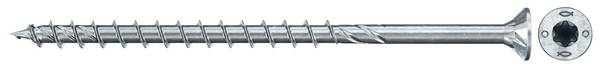 Fischer 670460 Power-Fast II Spanplattenschraube 6 mm 120 mm T-Profil Stahl galvanisch verzinkt 100 St.