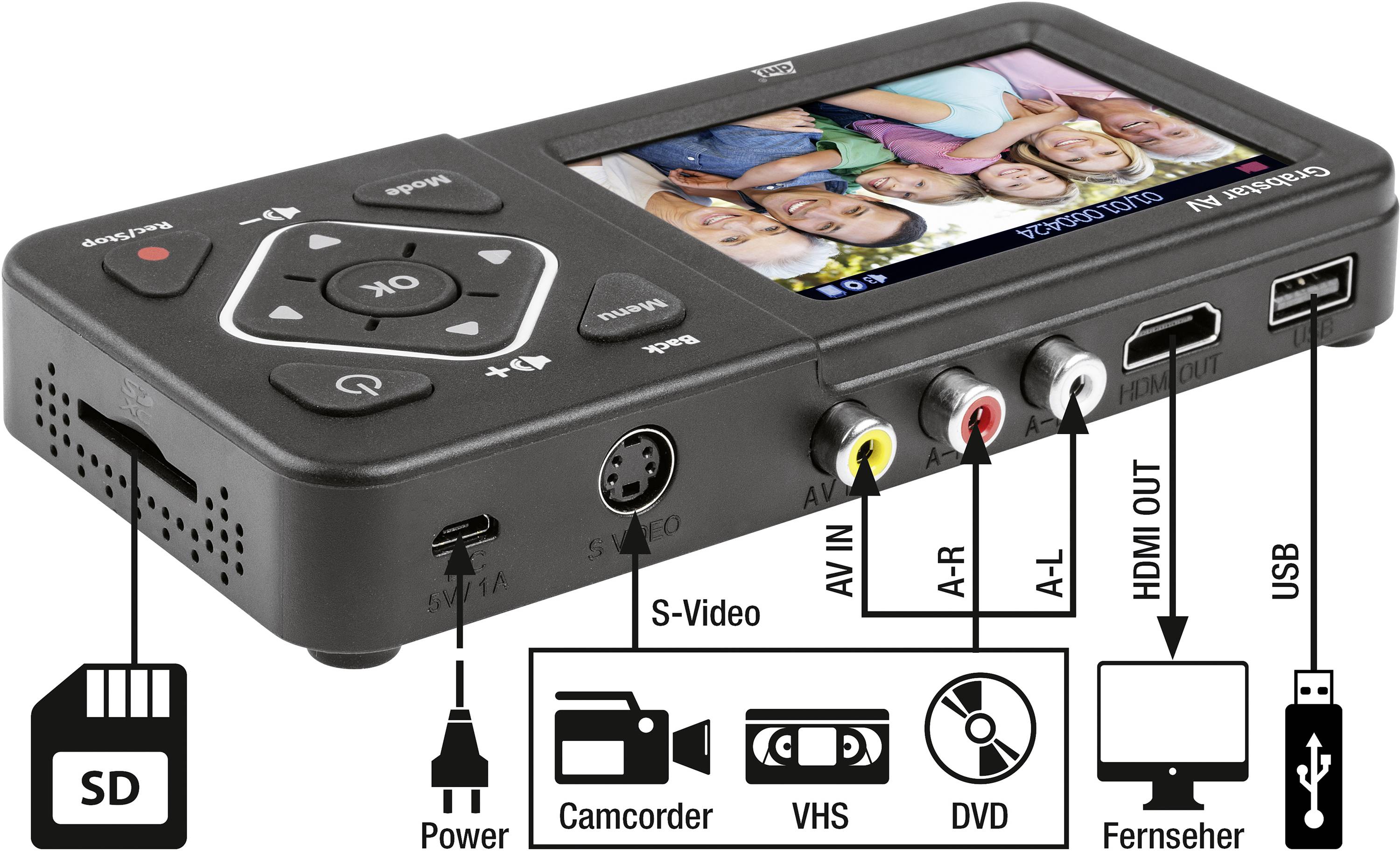 Symbolbild für DNT Video-Digitalisierer Grabstar AV - HDMI