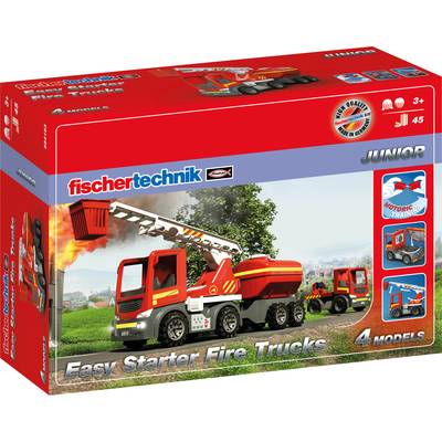 fischertechnik 554193 Easy Starter Fire Trucks Spielwaren Experimentierkasten ab 3 Jahre 