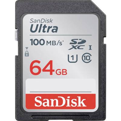 SanDisk Ultra™ SDXC-Karte 64 GB Class 10, UHS-I 