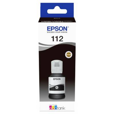 Epson Tinte 112 EcoTank Original einzeln Schwarz C13T06C14A