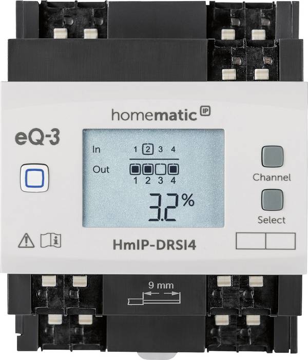 Homematic IP Funk Schaltaktor   HmIP-DRSI4