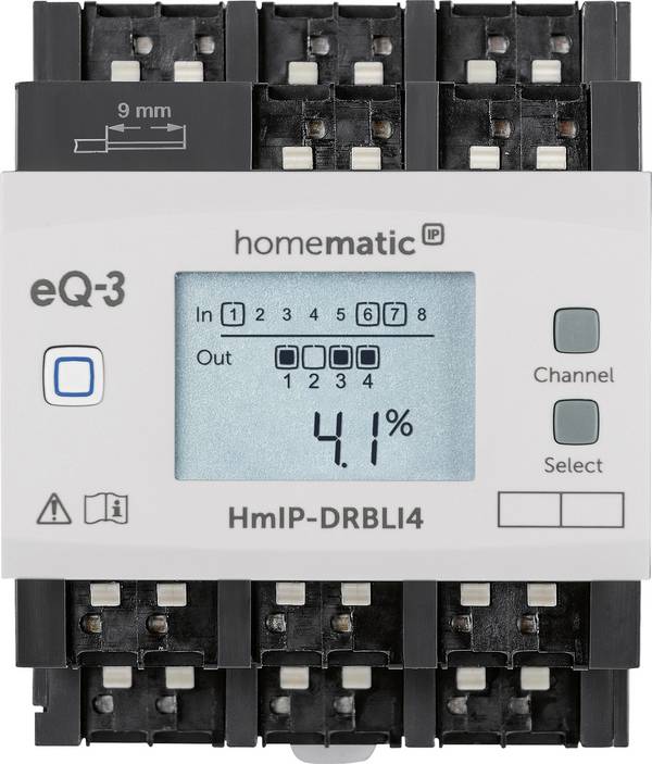 Homematic IP Funk Jalousieaktor   HmIP-DRBLI4