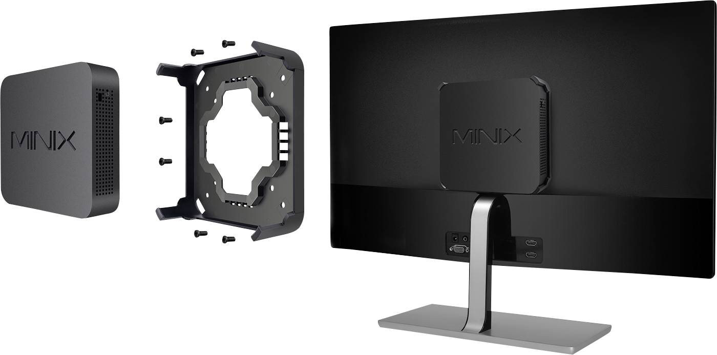 Minix NEO J50C-8SE V2 Mini PC Intel Celeron J4125 (4 x 2 GHz / max. 2.7 GHz) 8 GB RAM 240 GB SSD Windows® 11 Pro-6