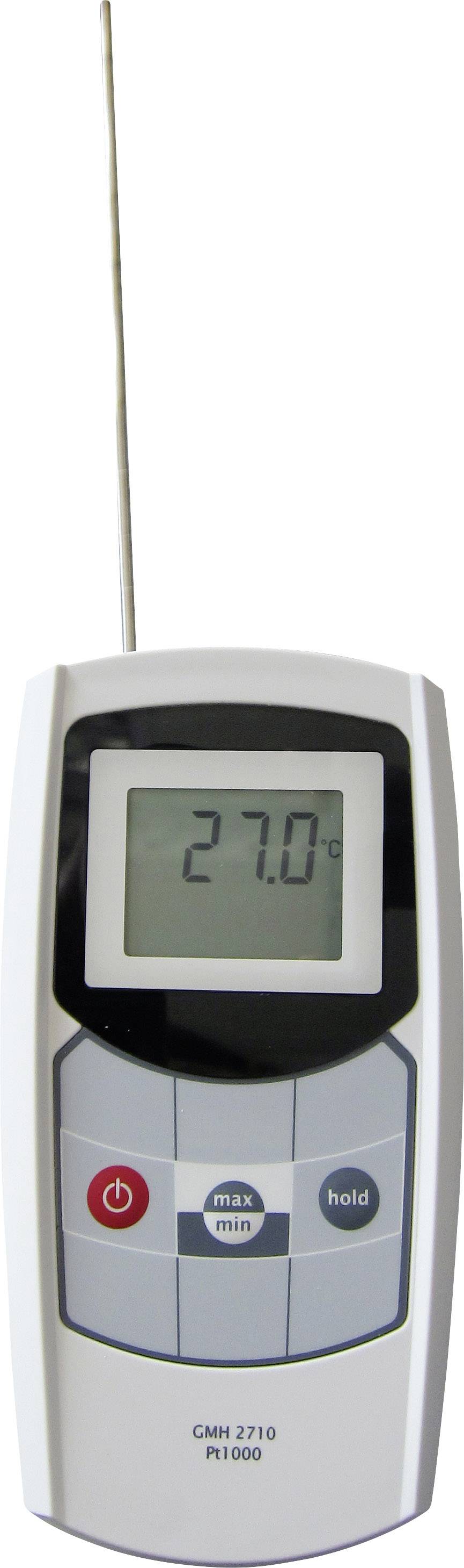 GREISINGER GMH2710-F Temperatur-Messgerät -70 bis +250 °C Fühler-Typ Pt1000 IP65, HACCP-konform