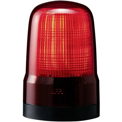 Rotes Warnlicht mit rotierender Funktion, signalisiert Gefahr oder Notfall, oft auf Einsatzfahrzeugen oder in Notfallsituationen verwendet.