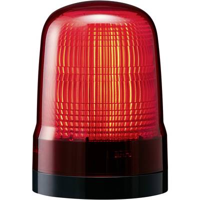 Rotes Warnlicht blinkend, das Aufmerksamkeit erregt oder eine dringende Situation signalisiert.