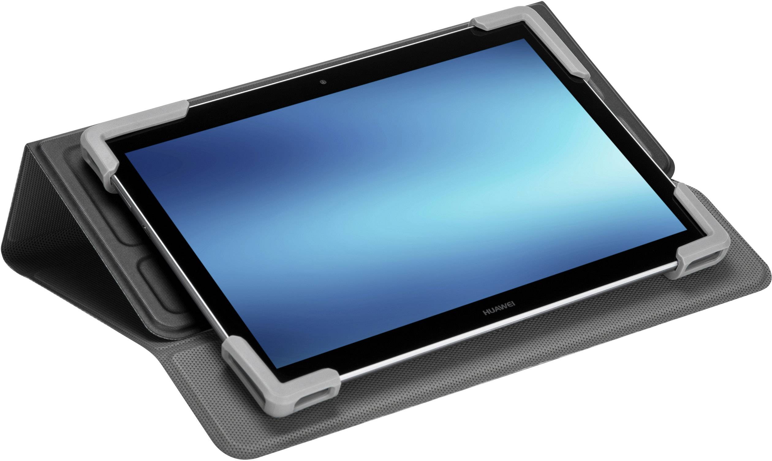 Targus Pro-Tek Universal - Flip-Hülle für Tablet - widerstandsfähig - Polyurethan - Schwarz - 22.9 cm - 26.7 cm (9" - 10-12