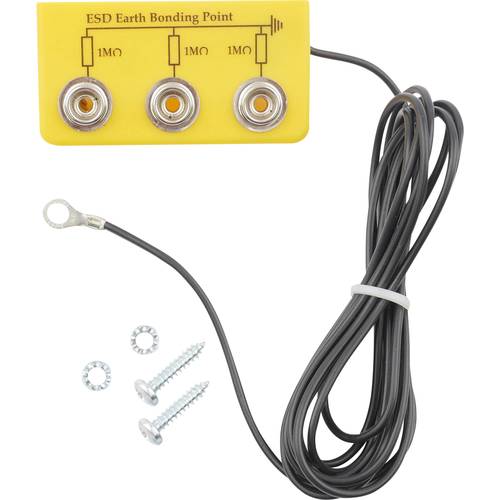 Thumbnail - Bernstein Tools for Electronics ESD-Erdungsstecker Winkel-Form