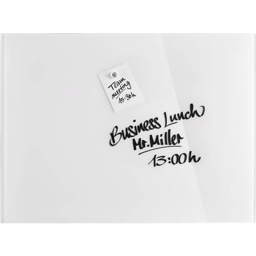 magnetoplan Glas-Magnetboard (B x H) 800 mm x 600 mm Weiß 13403000
