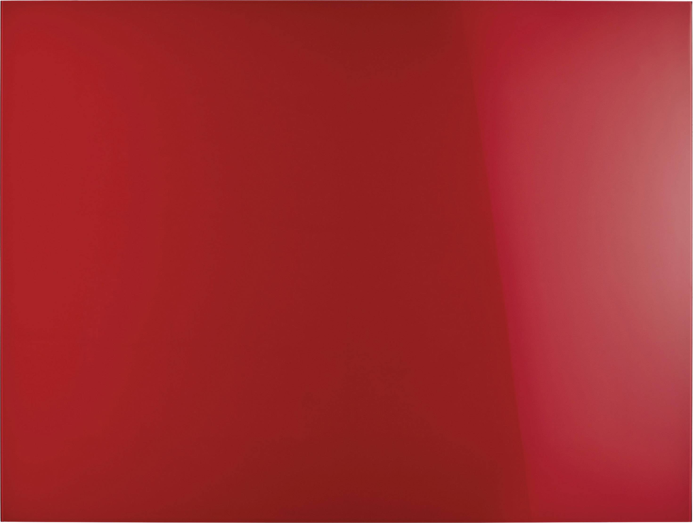 Design-Glasboards magnetisch 120x90cm rot-1