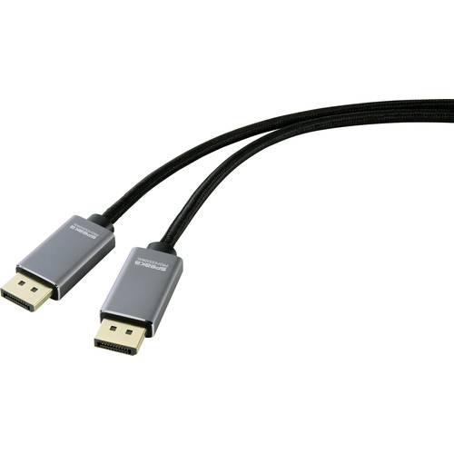 SpeaKa Professional DisplayPort Anschlusskabel DisplayPort Stecker, DisplayPort Stecker 5.00 m Schwarz SP-8993892 Displa...