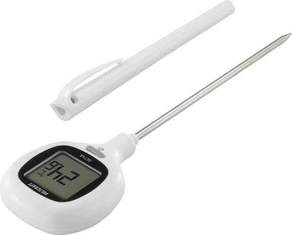 VOLTCRAFT DET4R Einstichthermometer  Messbereich Temperatur -20 bis 250 °C Fühler-Typ NTC Kontaktmessung