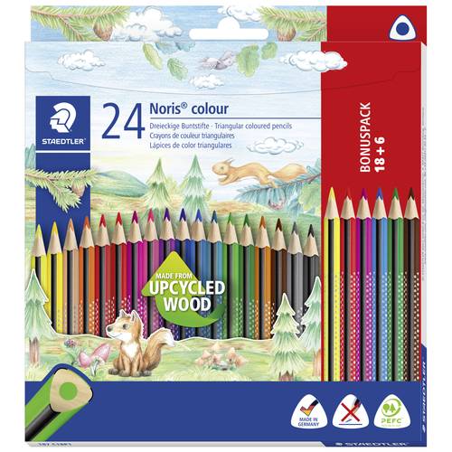 Staedtler Farbstift Noris dreikant 187 C18P1 1 Set