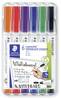 Staedtler Lumocolor 341 WP6 Whiteboardmarker Sortiert (Farbauswahl nicht möglich) 1 St.