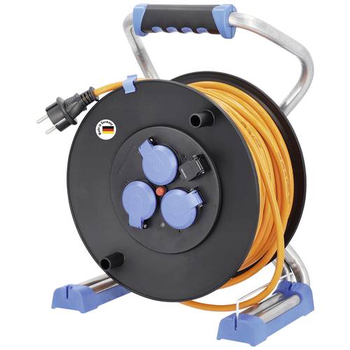 AS Schwabe 23645 Kabeltrommel 50.00 m Orange Schutzkontakt-Stecker
