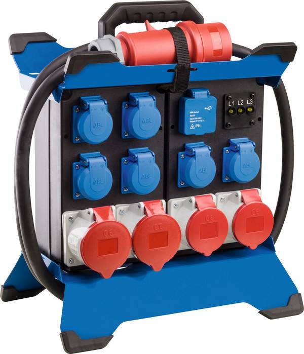 AS Schwabe CEE Stromverteiler Stecky DUO 3 60933 400 V 32 A
