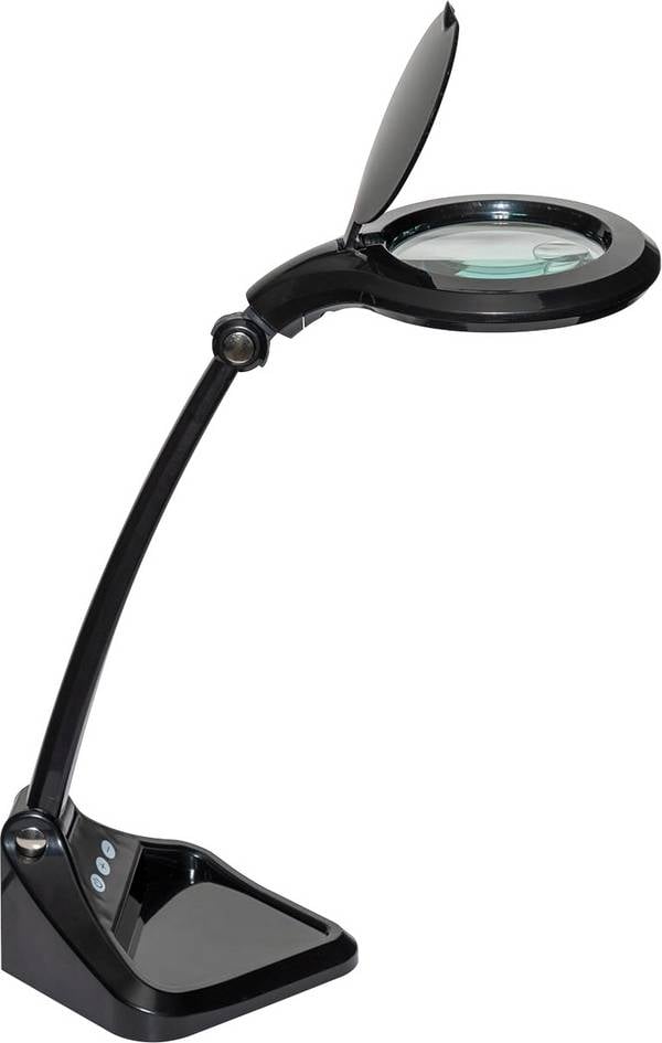 Maul 8261290 LED-Lupenleuchte MAULiris Vergrößerungsfaktor=1.75 x, 4 x 100 mm 2021 Energieeffizienzklasse G (A - G)