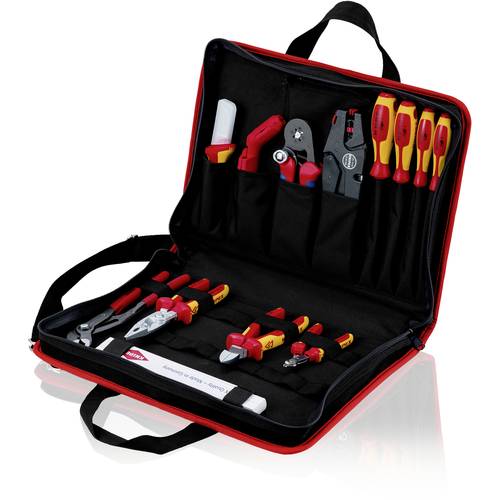 Knipex 00 21 11 Elektriker Werkzeugtasche bestückt 14teilig (L x B x H) 410 x 296 x 61 mm