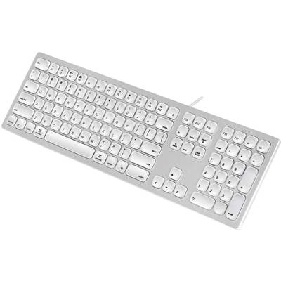 Perixx PERIBOARD-325 M W DE Kabelgebunden Tastatur Deutsch, QWERTZ, Mac Weiß USB-Hub 