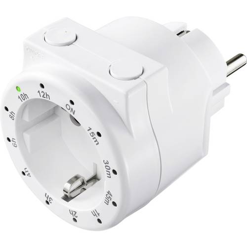 Sygonix SY-4499402 Schaltuhr digital Tagesprogramm 3500 W START/STOPP-Funktion, Countdown-Funktion