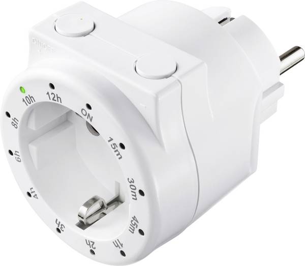 Sygonix SY-4499402 Schaltuhr digital Tagesprogramm 3500 W START/STOPP-Funktion, Countdown-Funktion