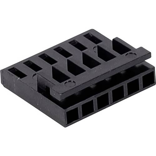 TE Connectivity Buchsengehäuse-Kabel Polzahl Gesamt 6 Rastermaß: 2.54 mm 926475-6 1 St.