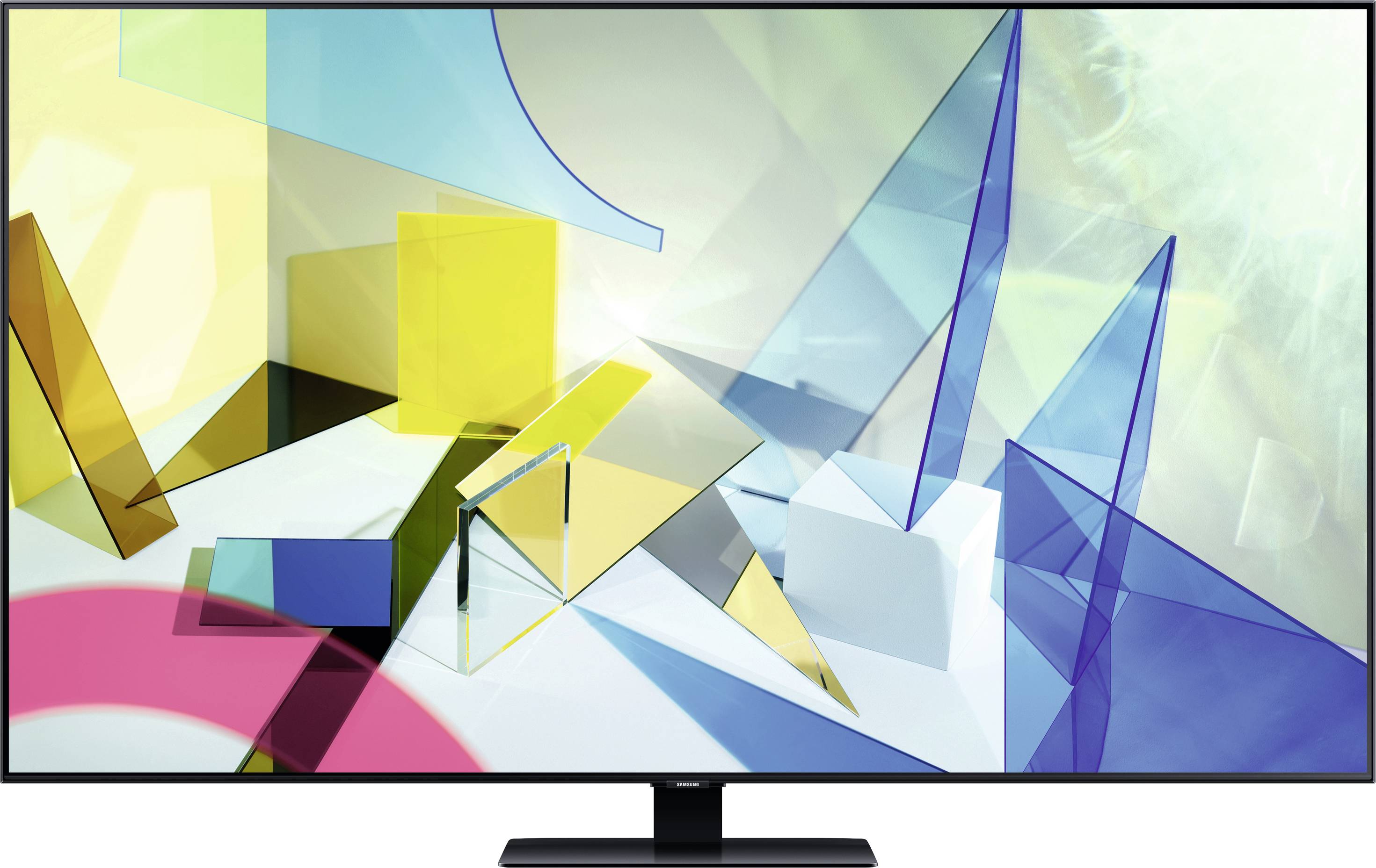 GQ49Q80 QLED-TV 123 cm 49 Zoll EEK B (A+++ - D) Twin DVB-T2/C/S2, UHD, Smart TV, WLAN, PVR ready, CI+ Silber