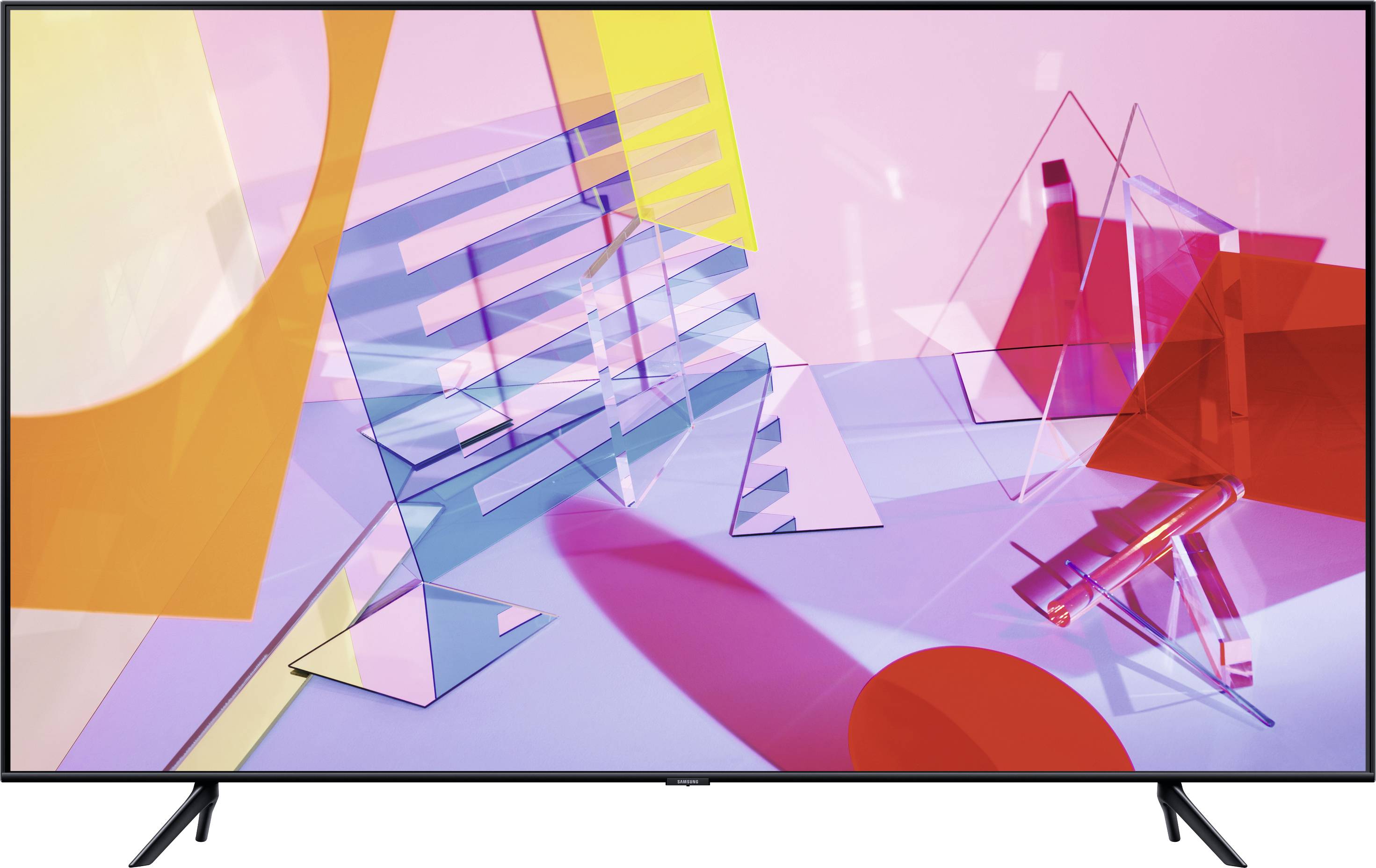 Samsung Gq75q60 Qled Tv 189 Cm 75 Zoll Eek G A G Dvb T2 Dvb C Dvb S Uhd Smart Tv Wlan Pvr Ready Ci Schwarz Kaufen