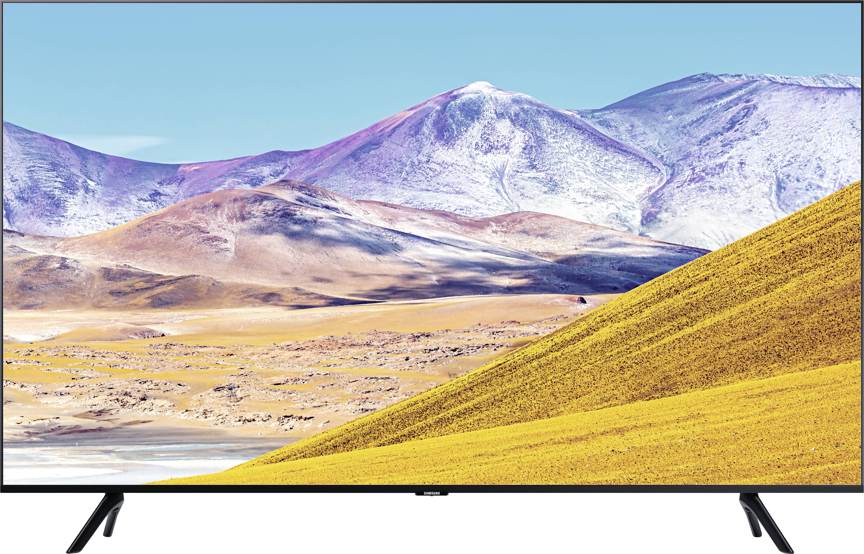 GU50TU8079 LED-TV 125 cm 50 Zoll EEK A (A+++ - D) DVB-T2, DVB-C, DVB-S, UHD, Smart TV, WLAN, CI+ Schwarz