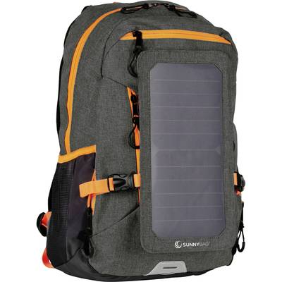 SunnyBag Solarrucksack  Explorer+ 15 l (B x H x T) 290 x 370 x 140 mm Schwarz, Orange 135SO_01