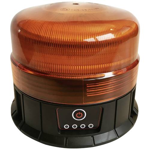 Berger & Schröter Rundumleuchte Akku LED RKL 12/24VR65 20288 5 V akkubetrieben Magnet-Befestigung, Schraubfuß, Saugfuß O...